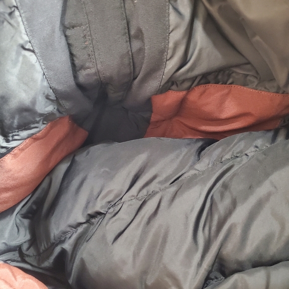 Carhartt Jacket Men’s XLT Maroon Insulated Nylon Full-Zip Work J174 RDW - Picture 5 of 6